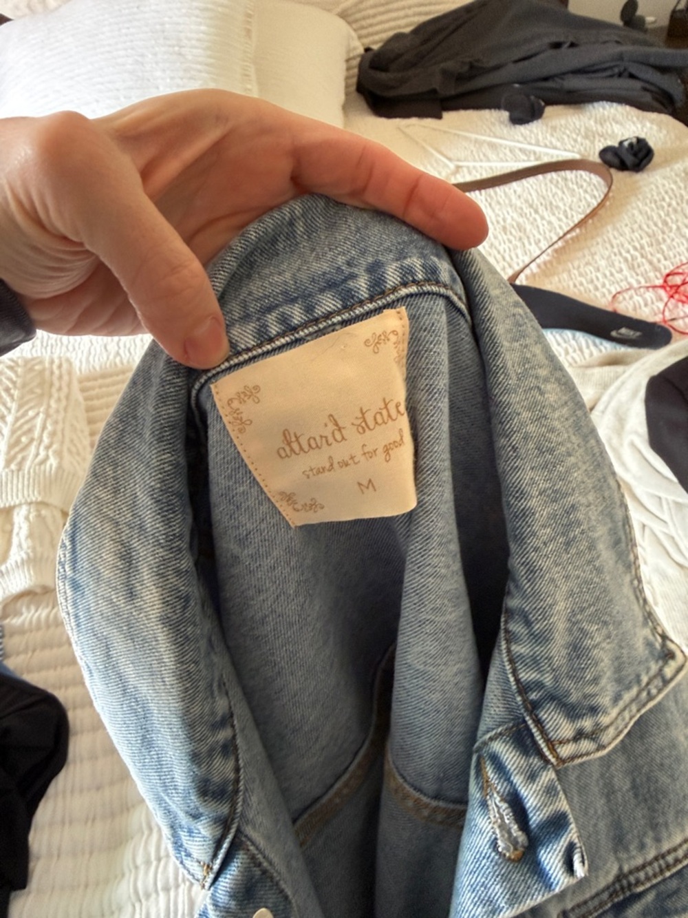 Altar'd State Light Blue Denim Jacket - Picture 2 of 6